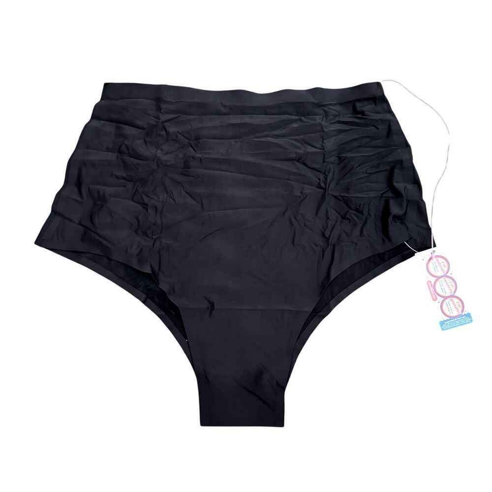 Cheek Boss High Waisted Cheeky in Black, Size 2XL​​​
